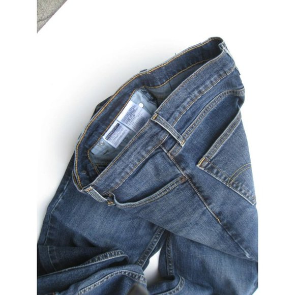 Levi's 511 Zip Fly Slim Fit Dark Blue Jeans 29x32 - Picture 2 of 4